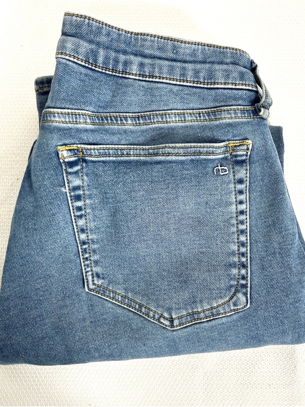 Rag and Bone Women’s Size 28 Medium Wash Blue Denim Jeans Soft Cotton Pants